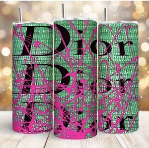 20oz Thermal Cup W/ Lid & Straw New